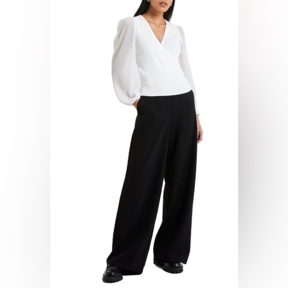 NWT - French Connection Mozart Melody Mix Long Sleeve - Size S - Picture 4 of 6